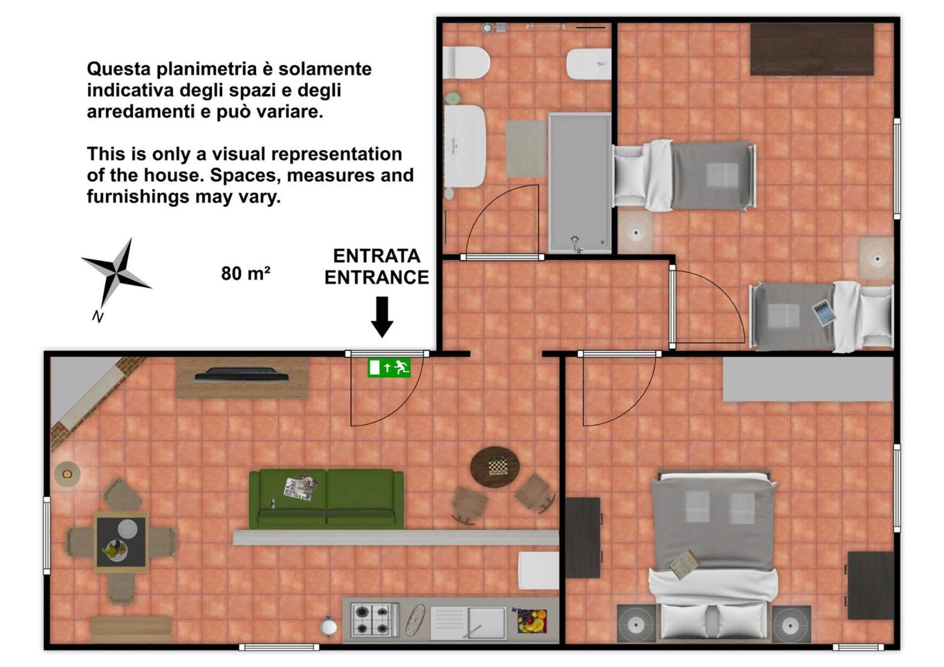 شقة Casa Alla Vecchia Posta Di بانيو فينيوني المظهر الخارجي الصورة